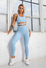 Maxpieny™ Sweat-wicking Blue Cherry Leggings